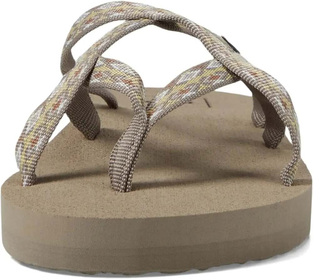 Teva Women's Olowahu Kaleidoscope Neutral Sandals Size 10 - Picture 3 of 10